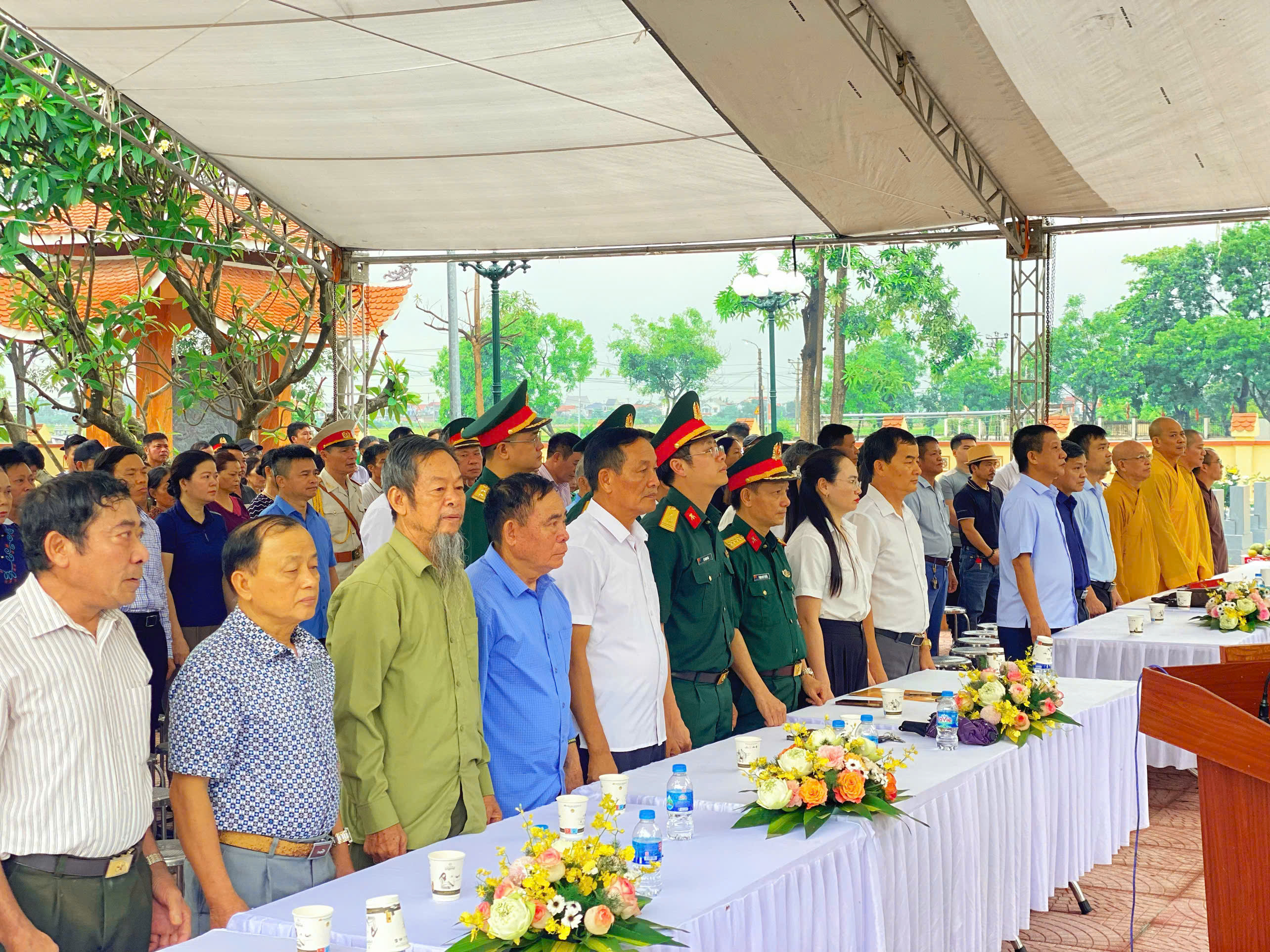 “Tri ân bất tử – Sáng mãi Mai Đình” - Khánh thành Nghĩa trang liệt sĩ xã Mai Đình và tổ chức lễ...